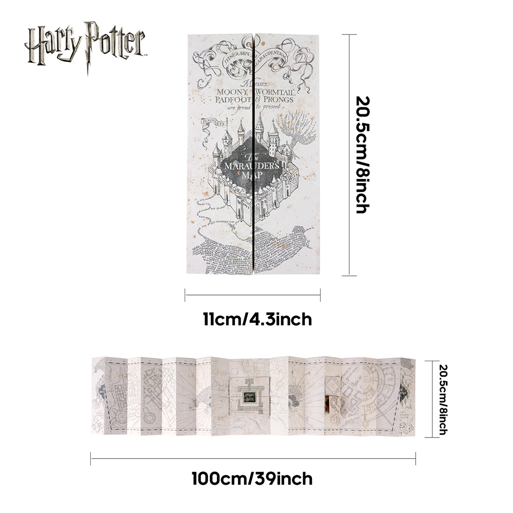 1PC マローダーズ魔法学校の地図魔法のコスプレ小道具映画ア - Prop Para Cosplay のレビューと価格